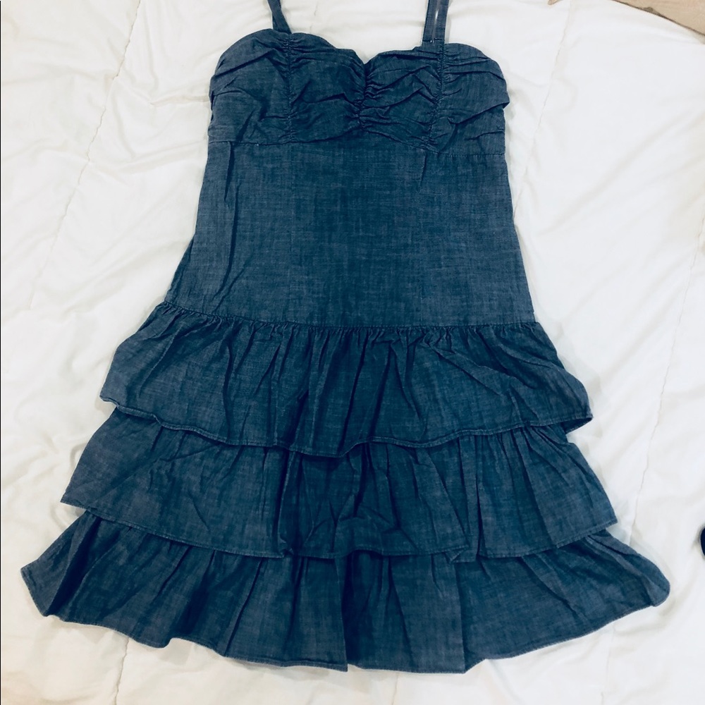 Light Jean dress.